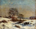 Paisaje bajo la nieve Upper Norwood 1871 Camille Pissarro